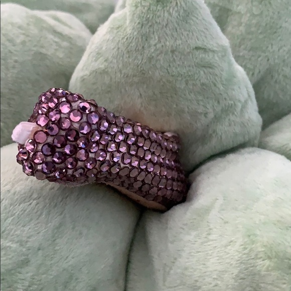 Ballet Pointe Shoe Ornament Antique Pink Swarovski - Picture 11 of 12